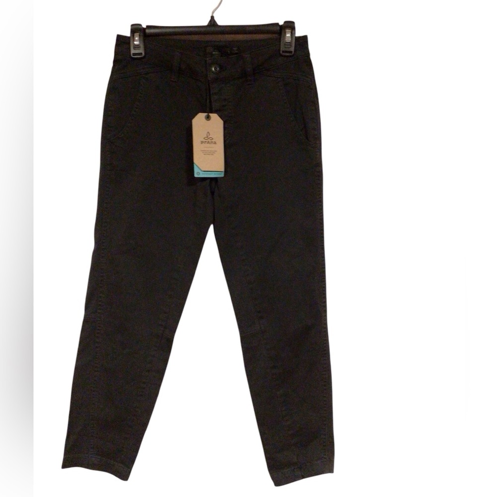 Prana Black Cropped Ankle Pants